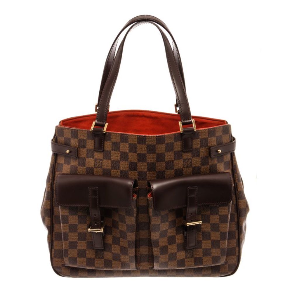 Louis Vuitton Brown Damier Ebene Canvas Uzes Tote Bag